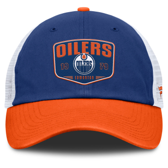 Edmonton Oilers čiapka baseballová šiltovka A/CAP Structured Adjustable Meshback