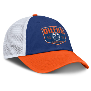 Edmonton Oilers čiapka baseballová šiltovka A/CAP Structured Adjustable Meshback