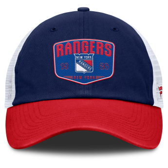 New York Rangers čiapka baseballová šiltovka A/CAP Structured Adjustable Meshback