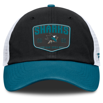 San Jose Sharks čiapka baseballová šiltovka A/CAP Structured Adjustable Meshback
