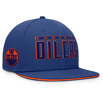 Edmonton Oilers čiapka flat šiltovka Flat Brim