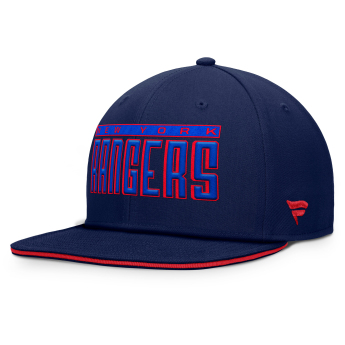 New York Rangers čiapka flat šiltovka Flat Brim