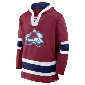 Colorado Avalanche pánska mikina s kapucňou Mens Laced Hockey