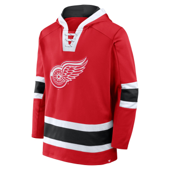 Detroit Red Wings pánska mikina s kapucňou Mens Laced Hockey