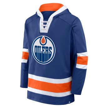 Edmonton Oilers pánska mikina Mens Laced Hockey