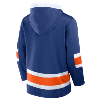 Edmonton Oilers pánska mikina Mens Laced Hockey