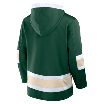 Minnesota Wild pánska mikina s kapucňou Mens Laced Hockey