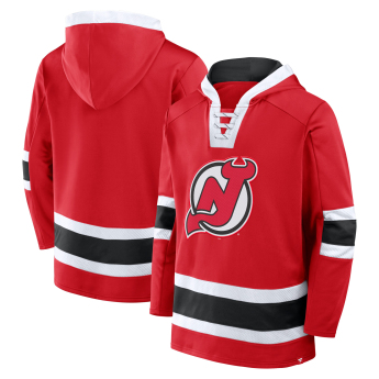 New Jersey Devils pánska mikina s kapucňou Mens Laced Hockey