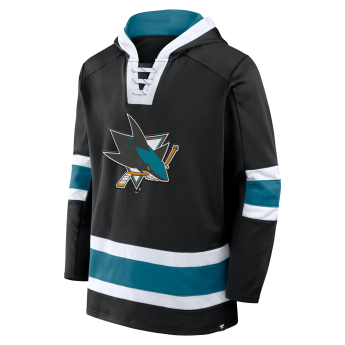 San Jose Sharks pánska mikina s kapucňou Mens Laced Hockey