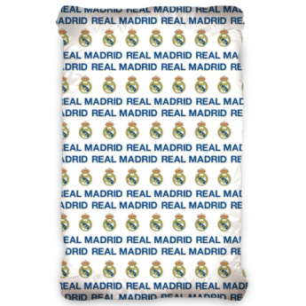 Real Madrid prestieradlo white