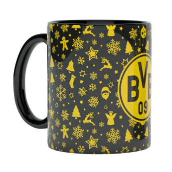 Borussia Dortmund hrnček Weihnachten