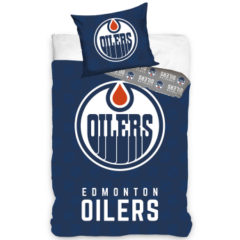 Edmonton Oilers obliečky na jednu posteľ Shield 2