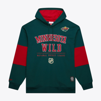 Minnesota Wild pánska mikina s kapucňou Retro Fleece Current Logo