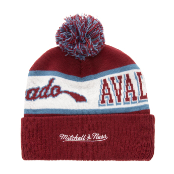 Colorado Avalanche zimná čiapka Block Sweep Pom Knit