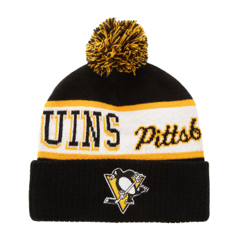 Pittsburgh Penguins zimná čiapka Block Sweep Pom Knit