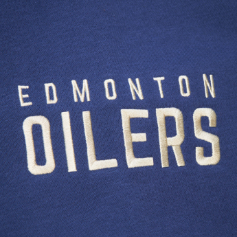 Edmonton Oilers pánska mikina Heritage Lace-Up Crew Vintage Logo