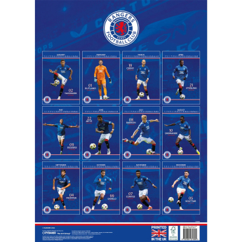 FC Rangers kalendár 2025