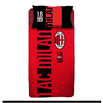 AC Milano posteľná sada Text