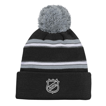 Los Angeles Kings detská zimná čiapka wordmark cuffed pom