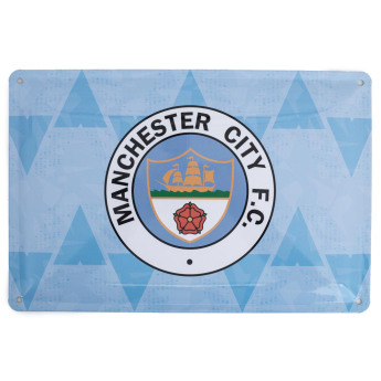 Manchester City ceduľa na stenu Retro Days