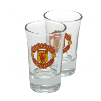 Manchester United panák štamprlík 2pk Shot Glass Set
