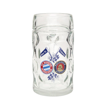 Bayern Mníchov poháre beer bottle