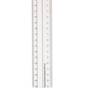 Bayern Mníchov pravítko 30 cm aluminium