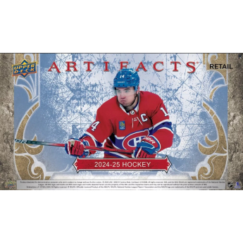 NHL boxy hokejové karty NHL 2024-25 Upper Deck Artifacts Blaster Box
