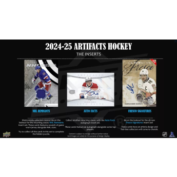 NHL boxy hokejové karty NHL 2024-25 Upper Deck Artifacts Blaster Box