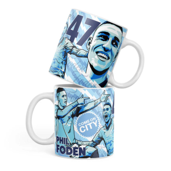 Manchester City hrnček Foden Graphic