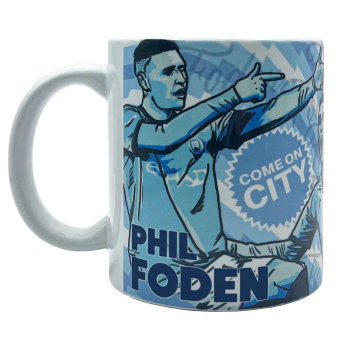 Manchester City hrnček Foden Graphic