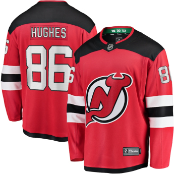 New Jersey Devils hokejový dres Premium Home Jersey 2024/2025 Jack Hughes