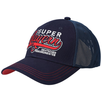 Bayern Mníchov čiapka baseballová šiltovka Trucker Super navy