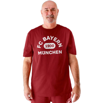 Bayern Mníchov pánske tričko 1900 bordeaux