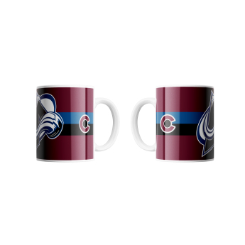 Colorado Avalanche hrnček TRIPLE LOGO (450ml)