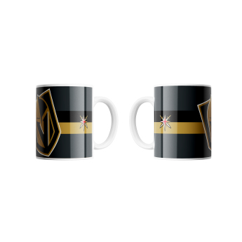 Vegas Golden Knights hrnček TRIPLE LOGO (450ml)