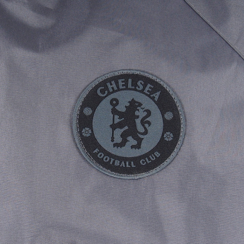 FC Chelsea pánska bunda s kapucňou Shower grey