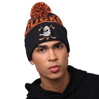 Anaheim Ducks zimná čiapka Blizzard Pom Beanie