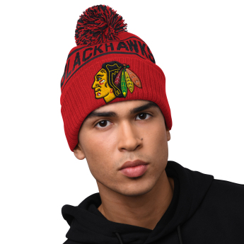 Chicago Blackhawks zimná čiapka Blizzard Pom Beanie