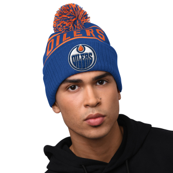 Edmonton Oilers zimná čiapka Blizzard Pom Beanie