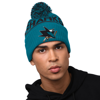 San Jose Sharks zimná čiapka Blizzard Pom Beanie
