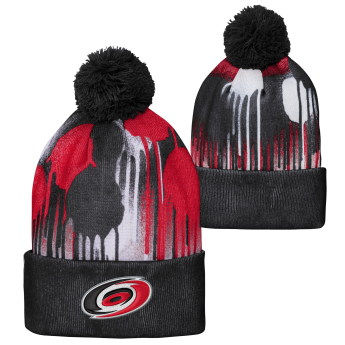 Carolina Hurricanes detská zimná čiapka Paint Splatter Cuffed