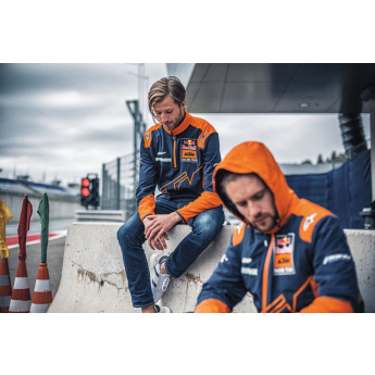 Red Bull KTM pánska bunda s kapucňou official Teamline Replica 2023