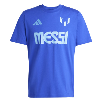 Lionel Messi pánske tričko MESSI Name and number blue