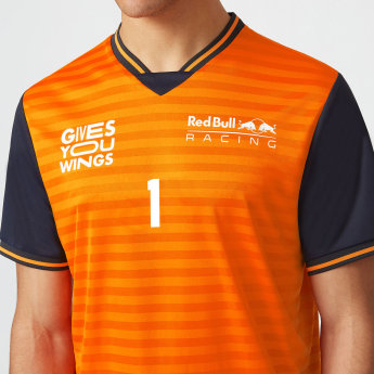 Red Bull Racing pánske tričko Max Verstappen Sports orange F1 Team 2023