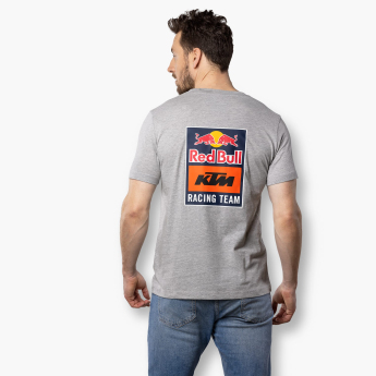 Red Bull KTM pánske tričko Backprint grey