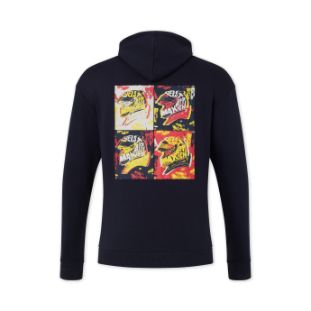 Red Bull Racing pánska mikina s kapucňou Max Verstappen Pop Art Oversized navy F1 Team 2024