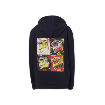 Red Bull Racing detská mikina s kapucňou Max Verstappen Popart navy F1 Team 2024