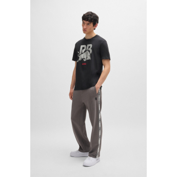 Visa Cash App RB pánske tričko Hugo Logo black F1 team 2024