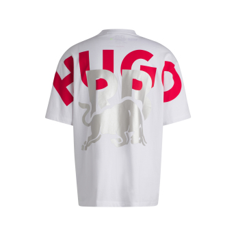 Visa Cash App RB pánske tričko Hugo oversize white F1 Team 2024